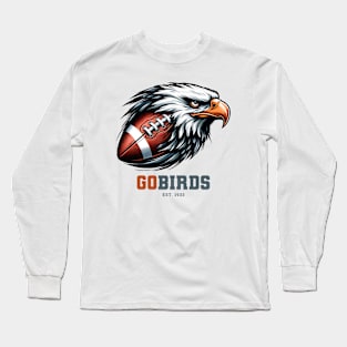 GO BIRDS Transform Football Eagle Long Sleeve T-Shirt